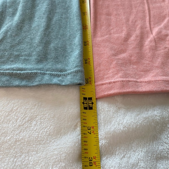 Set Of 2 OS Solid Heather Colored LuLaroe Leggings - Picture 12 of 16